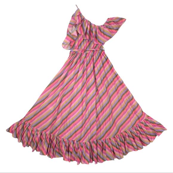 Zimmermann Poppy Asymmetrical Frill Dress - Picture 5 of 15